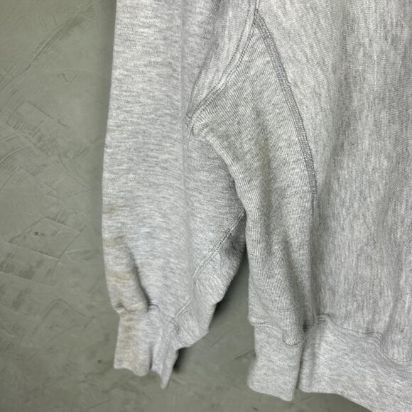 MacGregor Sporting Goods 1970s Sand Knit Medium USA Made Weave Sweatshirt - Picture 4 of 7